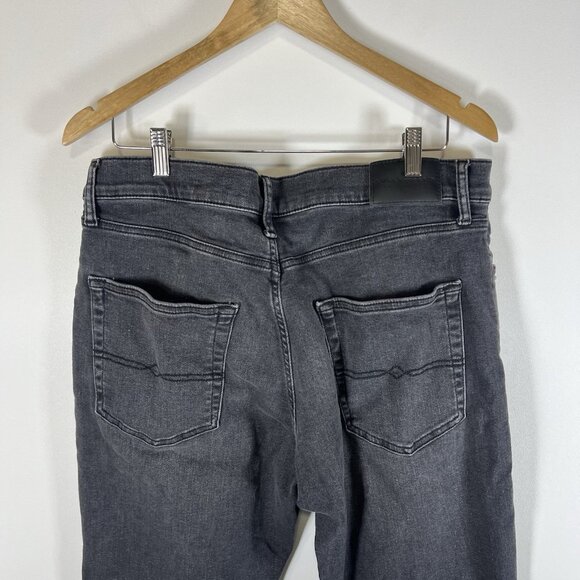 Lucky Brand Jeans Mens 34x30 412 Athletic Slim Black Stretch Denim Preppy - Picture 5 of 10